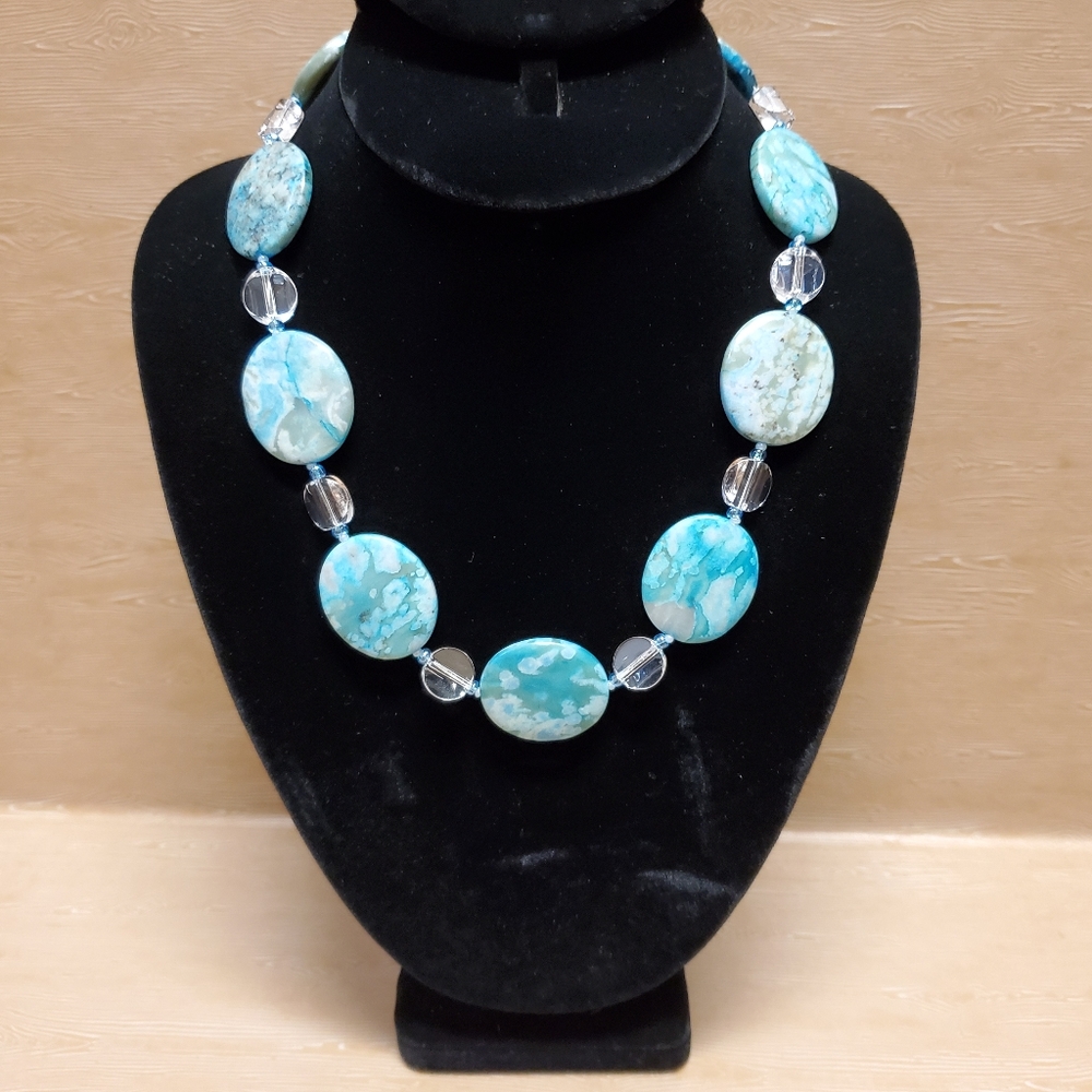 Beautiful Natural Gemstone Necklace